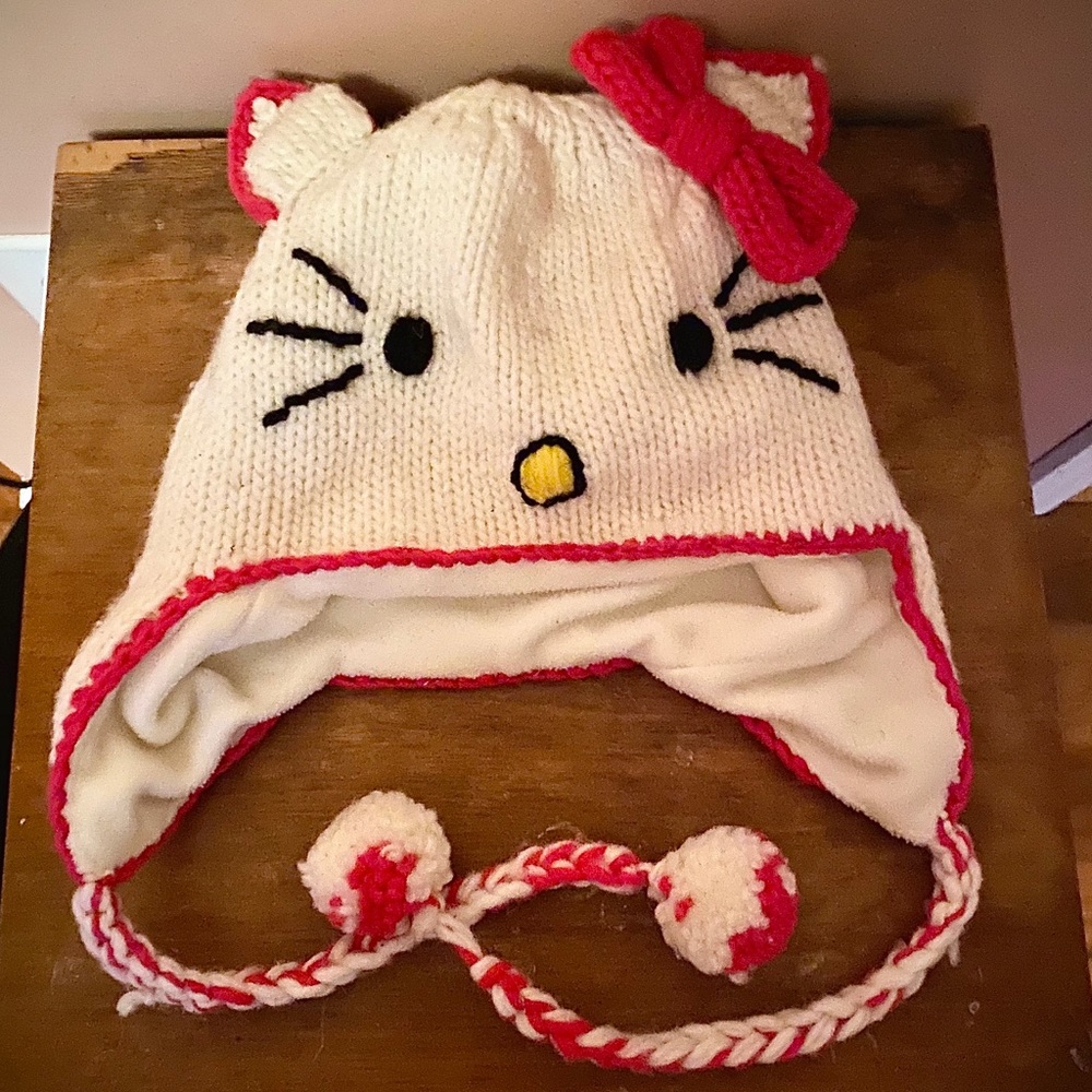 Hello Kitty Knit Hat